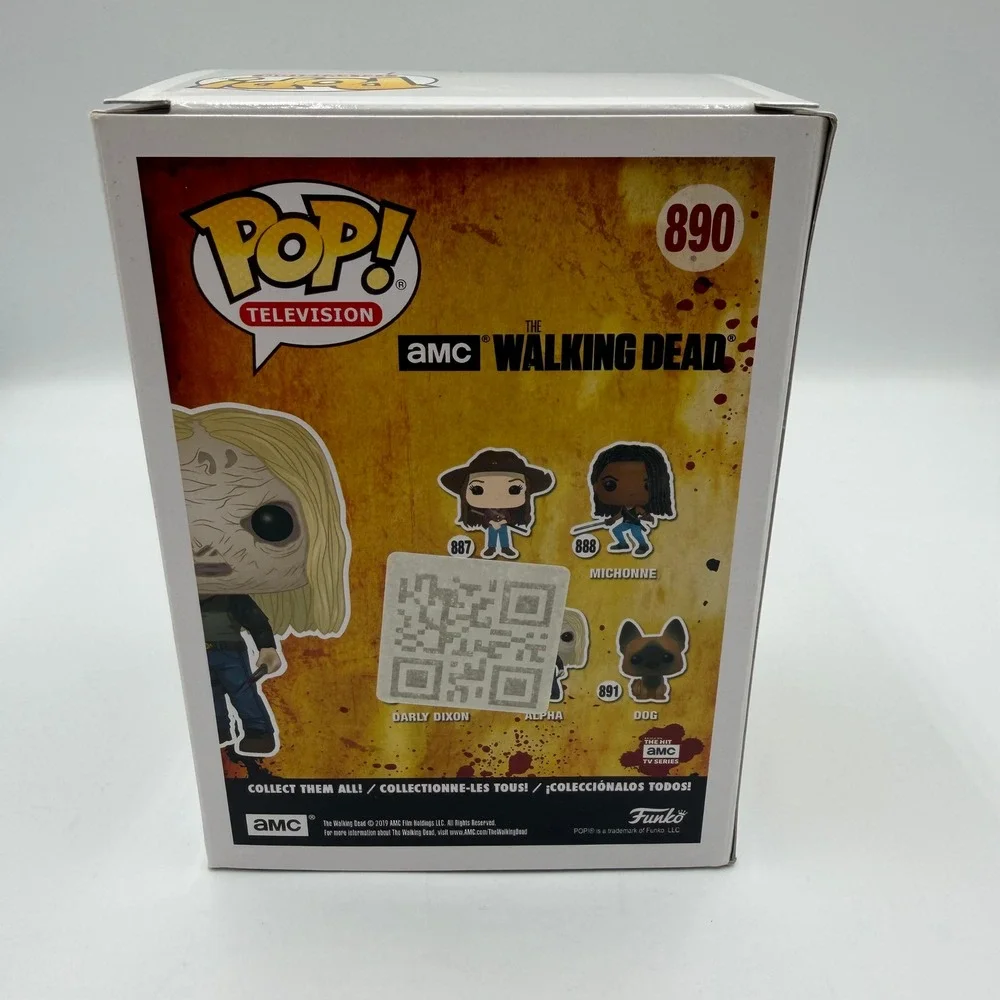 Funko Pop Television The Walking Dead Alpha 890 Vinyl Figure AMC Whispers
